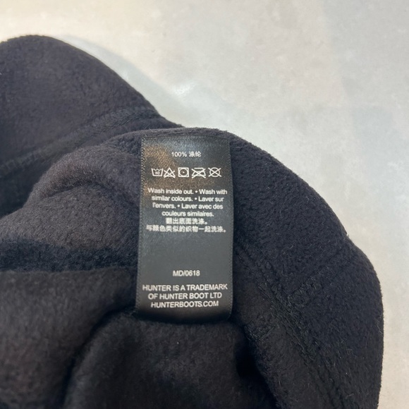 Hunter Boot Black Fleece Socks! - Picture 8 of 8